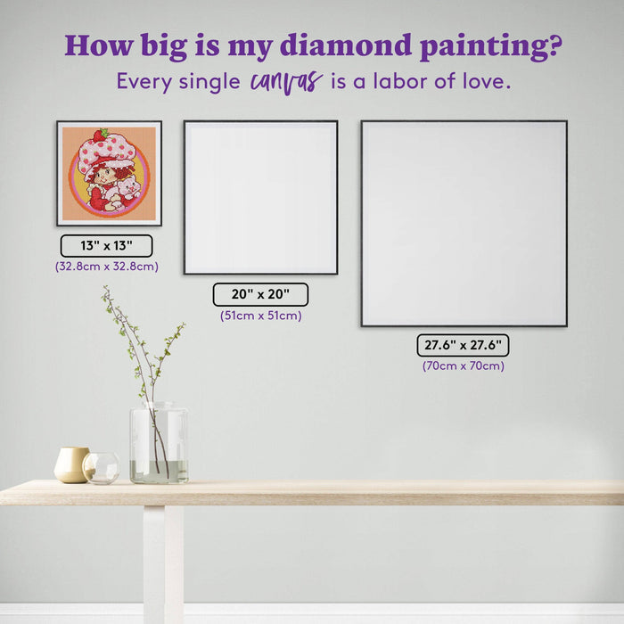Strawberry Shortcake Berry Best Buddies - Diamond Art Club DIY Kit