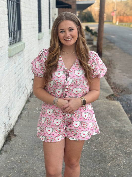 Sweet On You Pajama Set