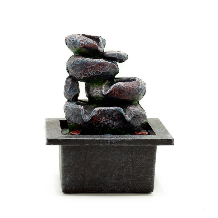 Tabletop Water Feature Cascading Pots