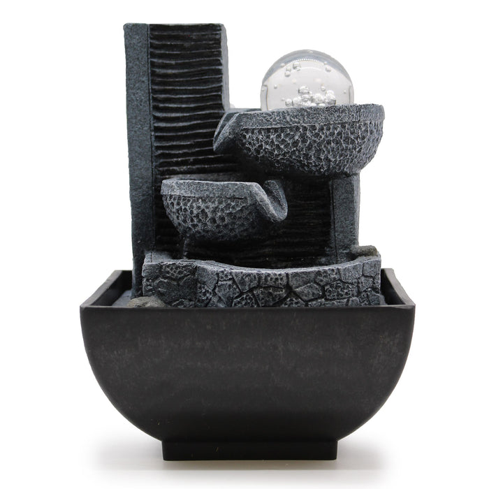 Tabletop Water Feature Relaxing Pouring Pots