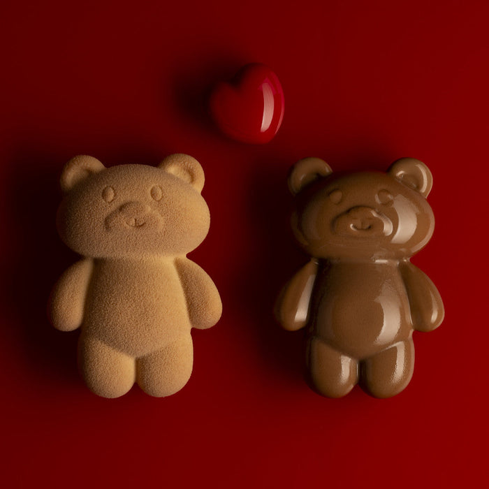 Teddy Bear 68 Silcone Mold by Silikomart - 8 forms