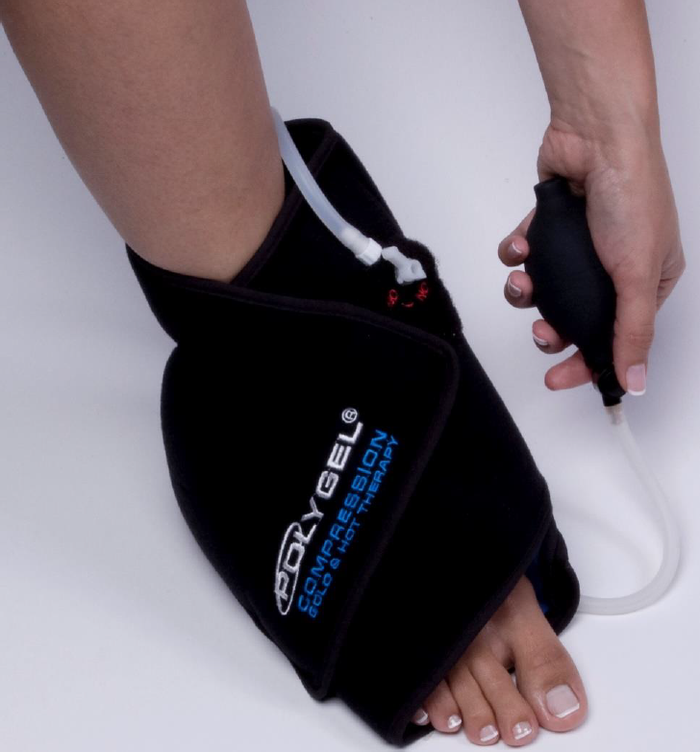 cold hot compression muscular pain injury treatment
