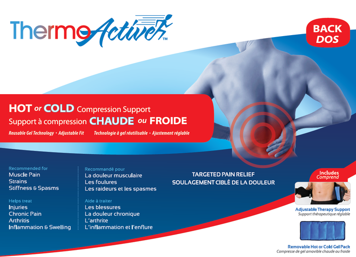 cold hot compression muscular pain injury treatment