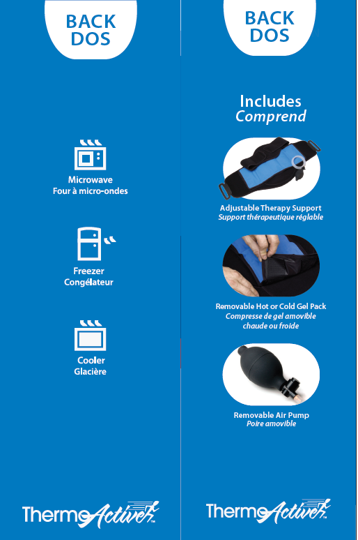 cold hot compression muscular pain injury treatment