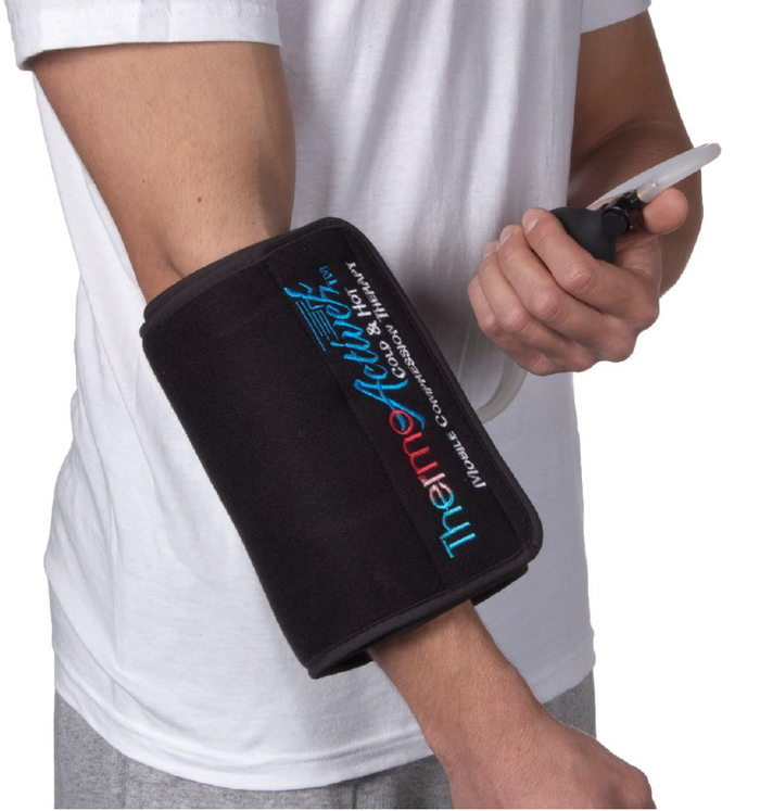 cold hot compression muscular pain injury treatment