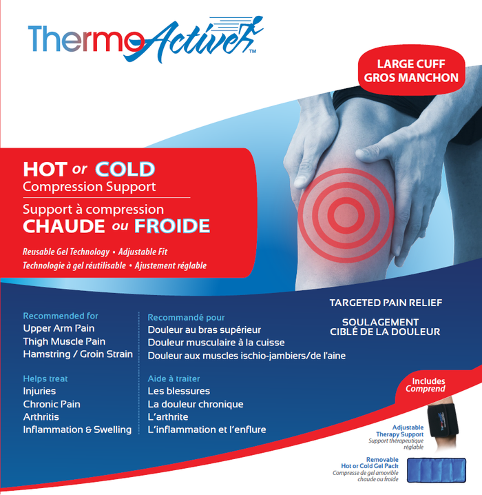 cold hot compression muscular pain injury treatment