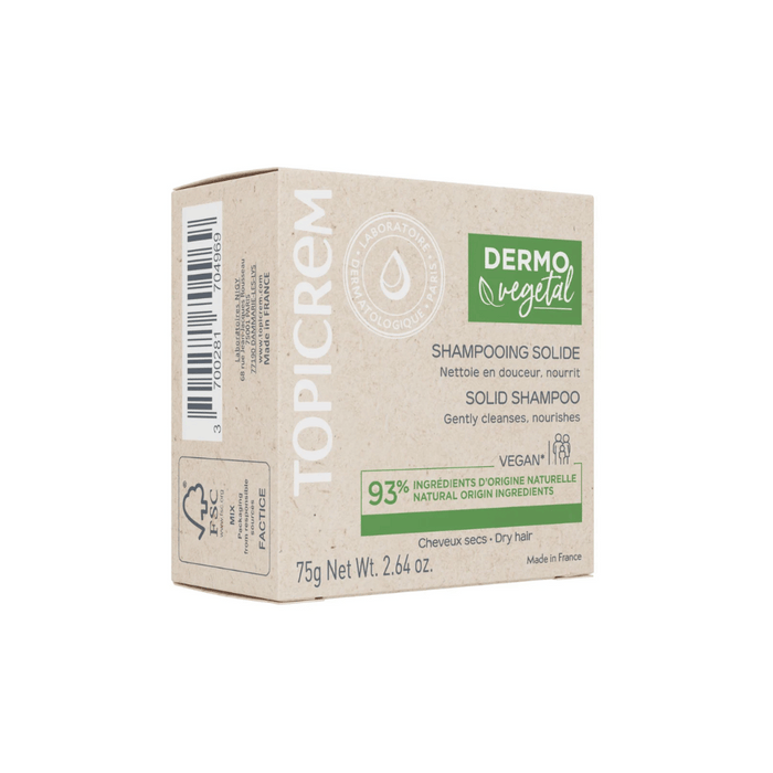 Topicrem DERMOVEGETAL Solid Shampoo 75g