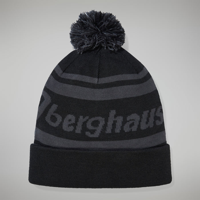 Unisex Berghaus Beanie - Dark Grey/Black