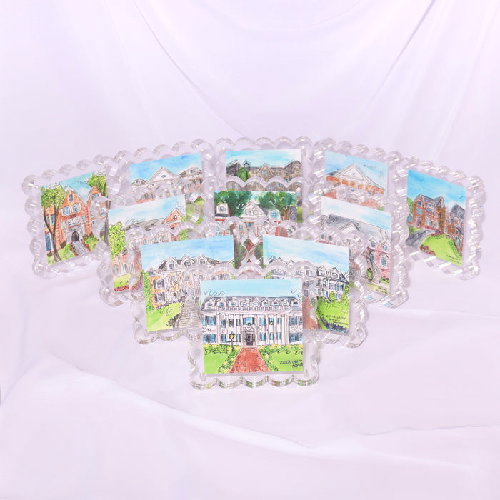 University of Arkansas Sorority House Print & Frame