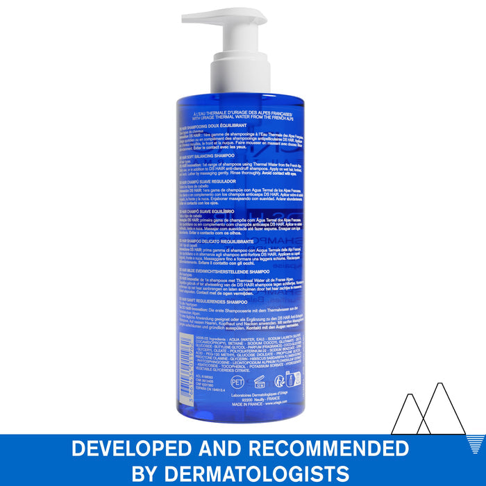 Uriage D.S. Hair Soft Balancing Shampoo 500ml
