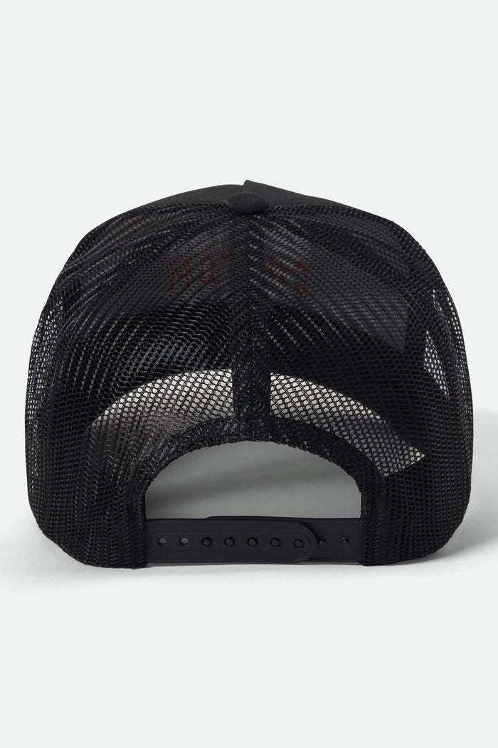 Wheaton NetPlus Trucker Hat - Black/Black