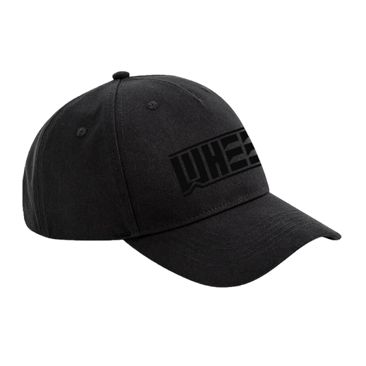 WHEEL - Logo Black On Black Baseball Cap