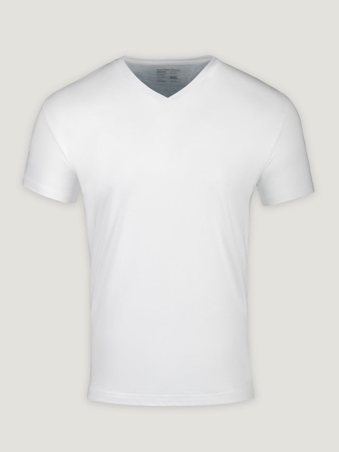 The Ultimate White V-Neck T-Shirts, Built for Comfort & Durability | Fresh Clean Threads Apparel