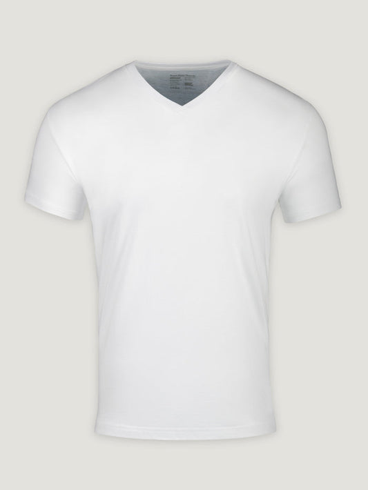 The Ultimate White V-Neck T-Shirts, Built for Comfort & Durability | Fresh Clean Threads Apparel