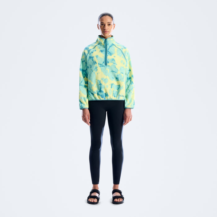 Women's Bamburgh Half Zip Fleece - Blue