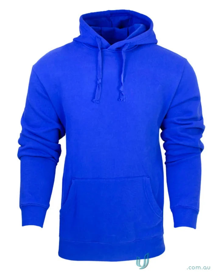 Blue hooded sweatshirt from Torquay Youth Hoodies with low-pill fabric and tie cord closure