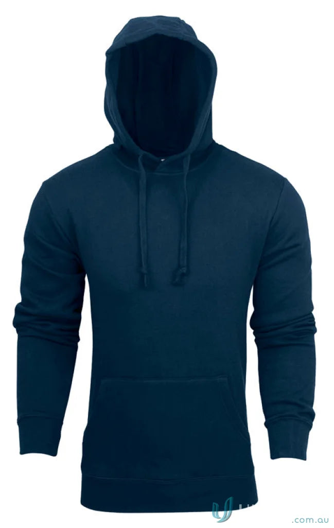 Navy blue Youth Torquay Hoodie with tie cord closure and low-pill fabric for comfy wear