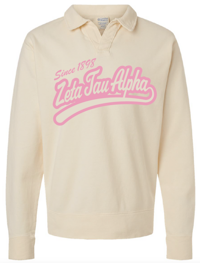 Zeta Tau Alpha Preppy Crewneck