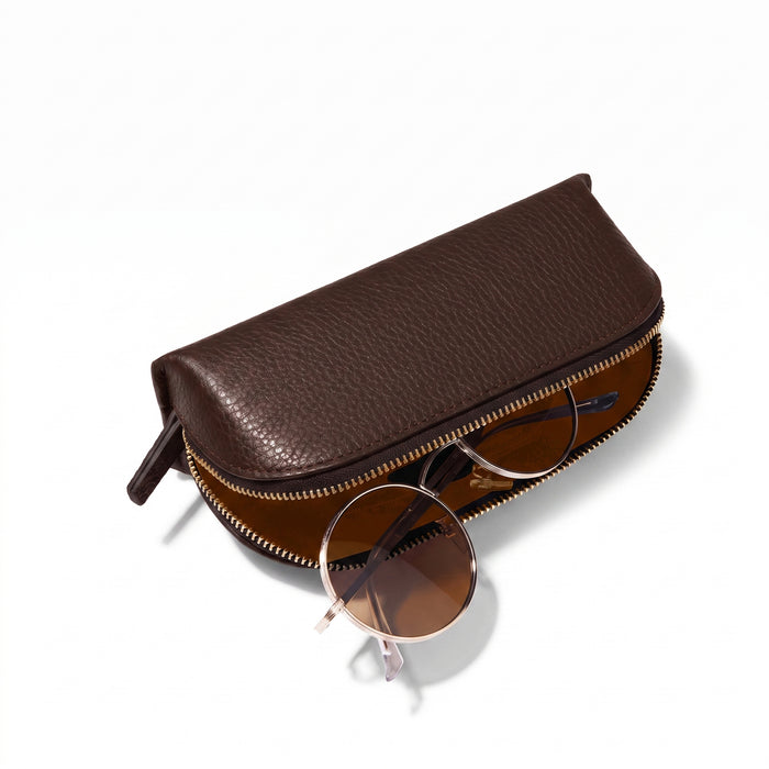 Zip Sunglass Case Umber