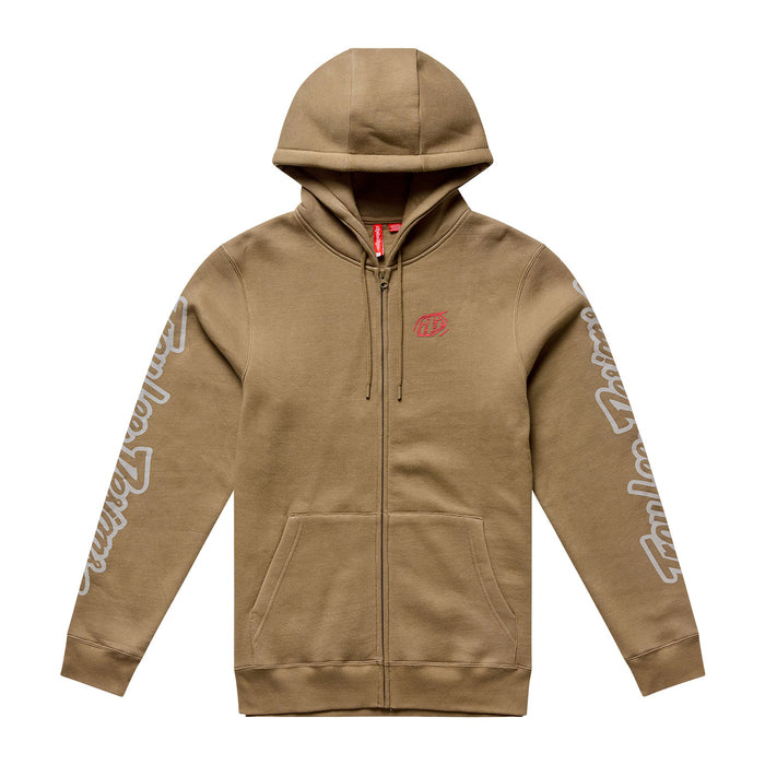 Zip up Hoodie Badge Sienna