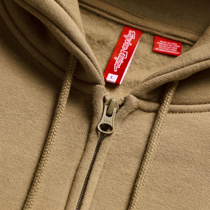 Zip up Hoodie Badge Sienna