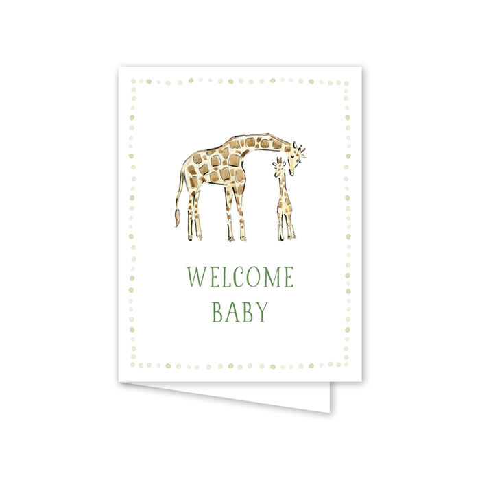 Zoo in the City Baby Card